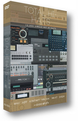 دانلود رایگان بانک صدای Zero-G Total Hi-Hats MULTiFORMAT با لینک مستقیم