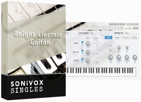 دانلود وی اس تی گیتار الکتریک SONiVOX Singles Bright Electric Guitar v1.0-R2R