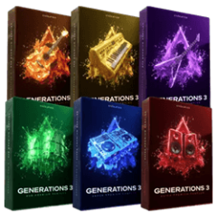 دانلود لوپ و سمپل Cymatics GENERATIONS 3 WAV MIDI