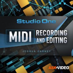 دانلود آموزش Ask Video Studio One 5 Studio One 5 102 – MIDI Recording and Editing