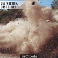 دانلود بانک صدای افکت صوتی خاک SFXtools Destruction Dust and Dirt WAV