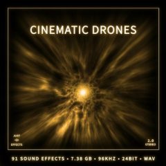دانلود بانک صدای افکت صوتی سینمایی Just Sound Effects – Cinematic Drones WAV