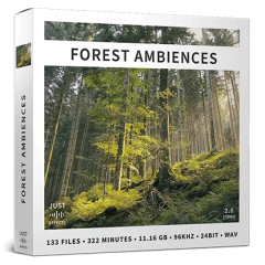 دانلود بانک صدای افکت صوتی محیط جنگل Just Sound Effects Forest Ambiences WAV