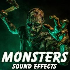 دانلود بنک صدای افکت صوتی هیولا Sound Ideas Monsters Sound Effects FLAC