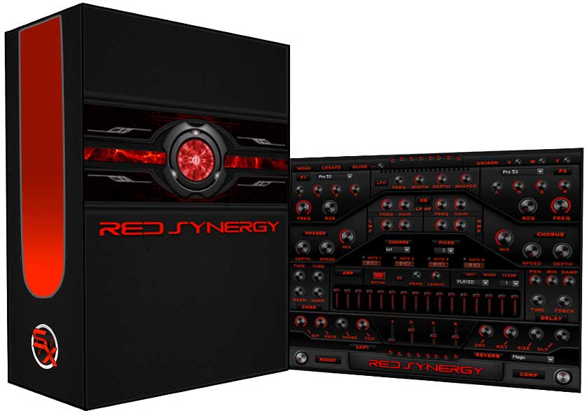 دانلود رایگان وی اس تی SonicXpansion Red Synergy KONTAKT با لینک مستقیم