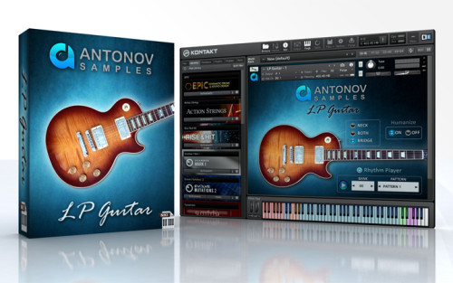 دانلود رایگان وی اس تی گیتار الکتریک Antonov Samples LP Guitar KONTAKT با لینک مستقیم