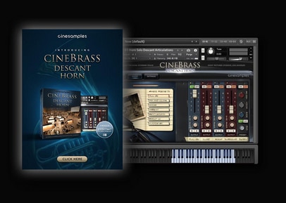 دانلود وی اس تی ساز بادی برنجی Cinesamples CineBrass Descant Horn