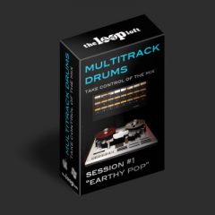 دانلود رایگان پکیج درام کیت The Loop Loft Earthy Pop Multitrack Drums Session #1 WAV