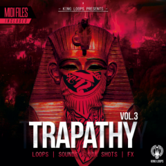 دانلود رایگان پکیج لوپ ترپ King Loops Trapathy Vol 3 WAV MiDi