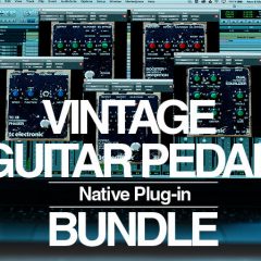 دانلود رایگان پکیج پلاگین TC Electronic Vintage Guitar Pedal Bundle Native v1.0.0-R2R