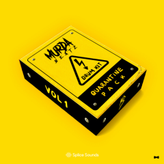 دانلود سمپل پک درام کیت Splice Sounds Murda Beatz Quarantine Kit WAV MiDi FULL