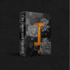 دانلود سمپل پک درام کیت هیپ هاپ Black Rose Beatz DRUMKIT Vol. 1 WAV