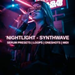 دانلود لوپ و سمپل Glitchedtones Nightlight Synthwave WAV MiDi Presets