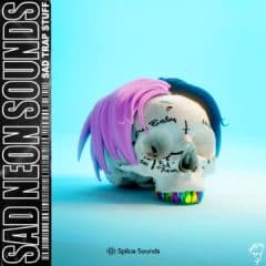 دانلود لوپ و سمپل ترپ Splice SAD NEON SOUNDS: Sad Trap Stuff Sample Pack WAV