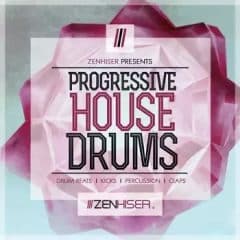 دانلود لوپ و سمپل درام Zenhiser – Progressive House Drums WAV
