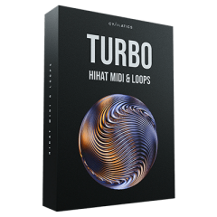 دانلود لوپ و فایل های میدی Cymatics TURBO Hihat Midi & Loops WAV MiDi