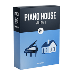 دانلود لوپ پیانو Preset Biz Piano House Vol 1 Wav Serum Midi