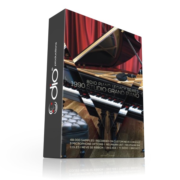 دانلود وی اس تی پیانو ۸Dio 1990 Studio Grand Piano KONTAKT
