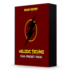دانلود پریست Sound Factory Melodic Techno for Diva Presets MIDI