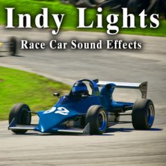 دانلود پک افکت صوتی اتومبیل‌رانی The Hollywood Edge Indy Lights Race Car FLAC