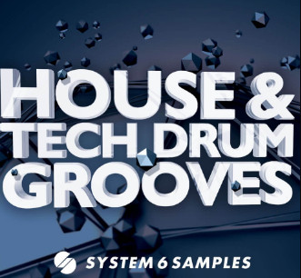 دانلود پک درام کیت هاووس System 6 Samples House and Tech Drum Grooves WAV