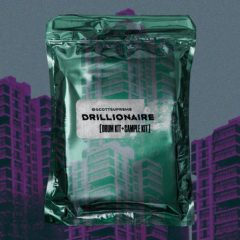 دانلود پک درام کیت هیپ هاپ Scott Supreme Drillionaire Drum Kit WAV MiDi FST