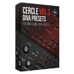دانلود پک پریست Cercle Sounds Vol 3 – Diva Preset Pack for Techno and Melodic House
