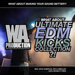 دانلود پکیج بزرگ سمپل کیک درام W.A. Production – Ultimate EDM Kicks Collection WAV