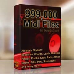دانلود پکیج بزرگ های میدی Samples Depot 999.000 Midi Collection Bundle