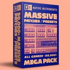 دانلود پکیج بزرگ پریست Samples Depot 50,000+ Native Instruments Massive Presets Bundle