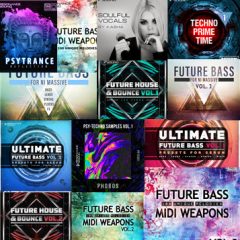 دانلود پکیج تمام محصولات لوپ و سمپل Resonance Sound COMPLETE WAV MiDi PRESETS