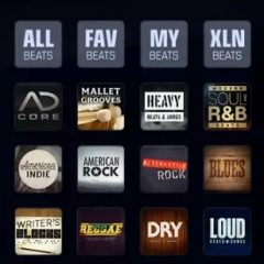 دانلود پکیج فایل های میدی درام EZDrummer MIDI Library for Addictive Drums 2