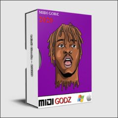 دانلود پکیج فایل های میدی هیپ هاپ Midi Godz Juice WRLD Type MIDI Kit MULTiFORMAT