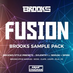 دانلود پکیج لوپ و سمپل Aman Chauhan Fusion Brooks Sample Pack Vol.1 WAV, Presets, FLP