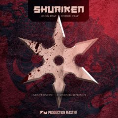 دانلود پکیج لوپ و سمپل Production Master Shuriken Wonk and Hybrid Trap MULTiFORMAT