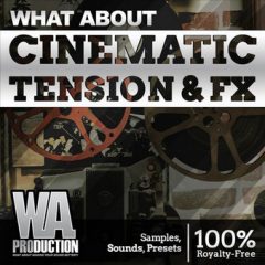 دانلود پکیج لوپ و سمپل WA Production Cinematic Tension And FX WAV MiDi SERUM