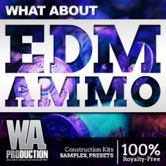 دانلود پکیج لوپ و سمپل WA Production EDM Ammo WAV MiDi Synth Presets