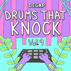 دانلود پکیج لوپ و سمپل ترپ DECAP Drums That Knock Vol. 9 WAV MiDi