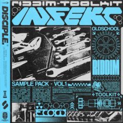 دانلود پکیج لوپ و سمپل داب استپ Disciple Samples INFEKT Riddim Toolkit WAV