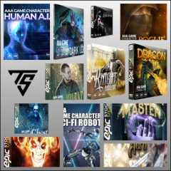 دانلود پکیج محصولات لوپ موسیقی متن بازی Epic Stock Media AAA Game COMPLETE WAV