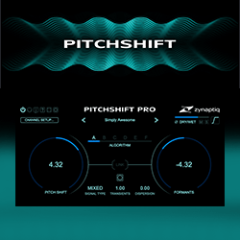 دانلود پلاگین Zynaptiq PITCHSHIFT PRO v1.2.0-R2R