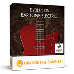 دانلود وی اس تی گیتار الکتریک Orange Tree Samples Evolution Baritone Electric KONTAKT