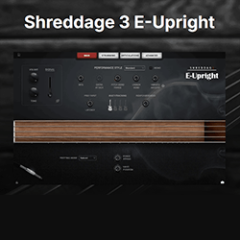 دانلود وی اس تی بیس Impact Soundworks Shreddage 3.5 E-Upright v1.0.1 KONTAKT